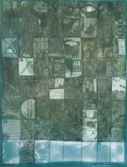 Rafał Strent, Poemat mojej melancholii- Rafała Wojaczka, 1977, akwaforta, akwatinta barwna, papier