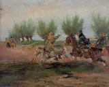 Jerzy Kossak, POGOŃ ZA BOLSZEWIKAMI