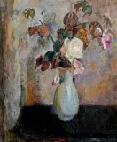 RÓŻE by Włodzimierz Terlikowski, 1924, olej, płótno dublowane, sold Mar 2022