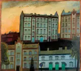 Maria Anto, SZPITAL DZIECIĄTKA JEZUS, 1999, olej, płótno