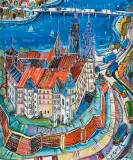 WAWEL by Edward Dwurnik, 2018, olej, akryl, płótno, sold Mar 2022