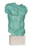 PERSEUSZ by Igor Mitoraj, 1988, brąz patynowany, kamień, sold Mar 2022