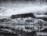 Rafał Marchut, Fiord. Islandia, 2018, odbitka olejna na podłożu barytowym