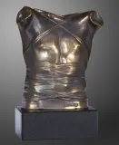 PANCERZ (CUIRASSE) II by Igor Mitoraj, 1986, brąz, kamień, sold Mar 2022