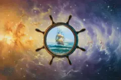 Marek Rużyk, NAVIGARE NECESSE EST, 2019, olej, płótno