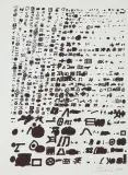 Jan Tarasin, BEZ TYTUŁU, 1990, serigrafia, papier