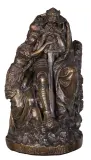 Antoni Kurzawa, Wawel i Wisła, 1878/2015, brąz patynowany