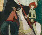 Zygmunt Turkiewicz, Don Kichot, olej, sklejka