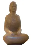 Marian Kurjata, SIEDZĄCA DZIEWCZYNA. PO PRACY, 1964, marmuryt, odlew