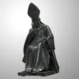 Andrzej Renes, KARDYNAŁ STEFAN WYSZYŃSKI - MINIATURA POMNIKA, brąz patynowany