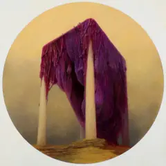 Zdzisław Beksiński, BEZ TYTUŁU, 1980, olej, płyta