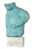 ASKLEPIOS by Igor Mitoraj, 1988, brąz patynowany, kamień, sold Dec 2021
