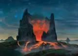 EXCITATIO by Maksymilian Novak-Zemplinski, 2021, olej, płyta, sold Dec 2021