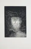 Krystyna Hierowska, C’est la vie II, 1979, akwaforta, akwatinta, papier
