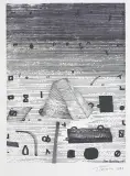 Jan Tarasin, BEZ TYTUŁU (REPLIKA RYSUNKU Z 1977), 1990, serigrafia, papier