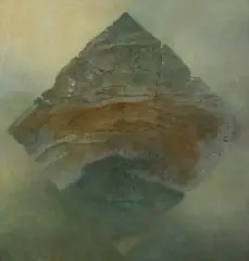 Zdzisław Beksiński, BEZ TYTUŁU, 1993, akryl, płyta pilśniowa