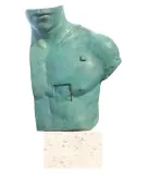 ASKLEPIOS by Igor Mitoraj, 1988, brąz patynowany, kamień, sold Oct 2021