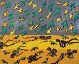 Jacek Sroka, TEMATYKA WOJENNA, 2009, olej, płótno