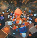 Łukasz Prządka, BEZ TYTUŁU (38), 2016, olej, płótno