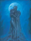 Konstantyn Płotnikow, THE KISS III, 2021, akryl, płótno