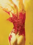 Karol Bak, COCOON III, 2006, olej, deska