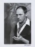 Czesław Czapliński, Franciszek Starowieyski, 4 I 1981, New York, offset, papier