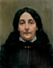 Józef Pankiewicz, PORTRET PANI P., 1901, olej, płótno
