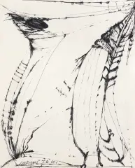Tadeusz Brzozowski, CENTROPAS, 1965, tusz pióro, papier