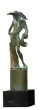 CZŁOWIEK-PTAK (L’HOMME OISEAU) by Salvador Dalí, 1981, brąz patynowany, sold Jun 2021