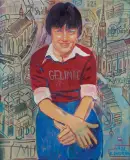 GELINDE by Edward Dwurnik, 1978, olej, płótno, sold Jun 2021