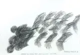 Barbara Falender, ANIOŁ MILCZENIA – HOMMAGE DLA JONASZA KOFTY, 19, ołówek, papier