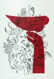Ştefan Câlţia & Virgil Scripcariu, Plante la Crucea lui Becheș, 2025, serigrafie