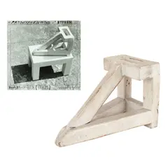 Paul Neagu, Hyphen Prototype, 1985, lemn și gips