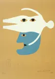 Victor Brauner, L'Attico, 1964, cromolitografie