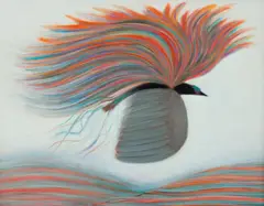 Viorel Mărginean, Phoenix, 1988, ulei pe pânză