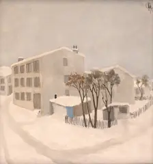 Constantin Piliuță, Peisaj liniștit, 1986, ulei pe pânză