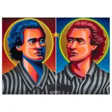 Irlo, Cel nepereche în zeghe, 2026, acrilic pe pânză