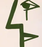 Dumitru Gorzo, Artistul, 2011, acrilic pe hârtie