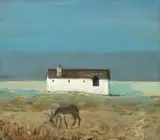 Gheorghe I. Anghel, Măgărușul, 1989, ulei pe pânză