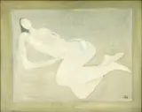 Constantin Piliuță, Nud întins, ulei pe pânză