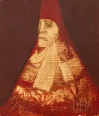 Petre Velicu, Cardinal, 1987, ulei pe pfl