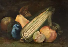 Leon Biju, Recolta de toamnă, 1894, ulei pe pânză