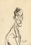 George Löwendal, Dictatorul, creion pe hârtie