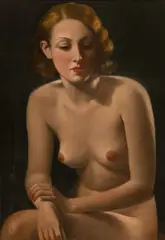Ion Stătescu, Nud, ulei pe pânză