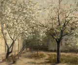 Anton (Tony) Ventzel, Magnolii, ulei pe pânză