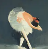 Corneliu Ionescu, Ultima ovație, 2021, ulei pe pânză