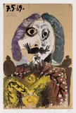 Pablo Picasso, Buste d'homme, cromolitografie
