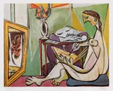 Pablo Picasso, Muză, cromolitografie