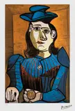 Pablo Picasso, Dora Maar, cromolitografie