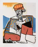 Pablo Picasso, Le fumeur, cromolitografie